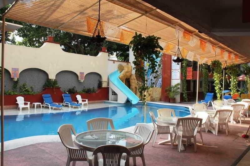 Hotel Hacienda Maria Eugenia アカプルコ エクステリア 写真